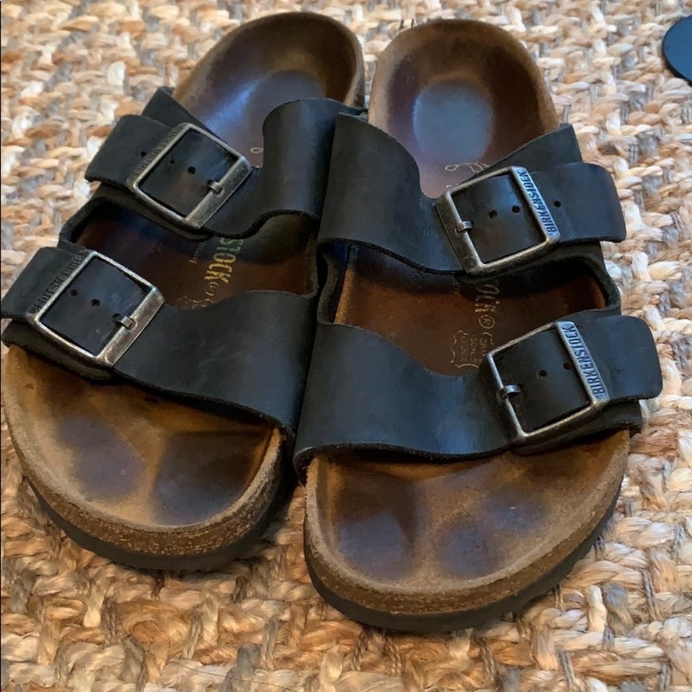 Black Birkenstocks
